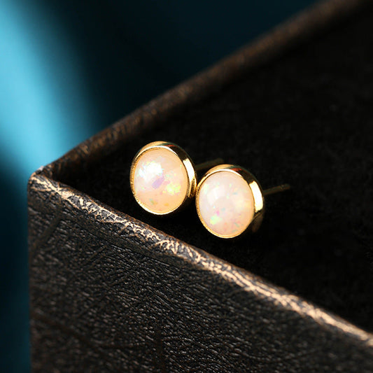 Classic Opal Earrings