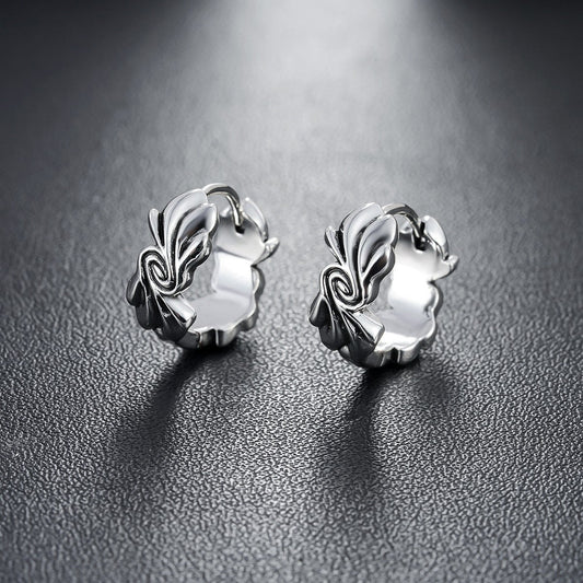 Classic Silver Earrings