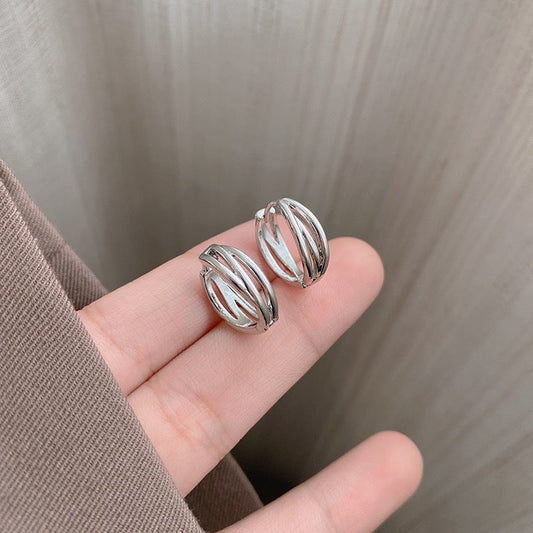 Classic Silver Earrings