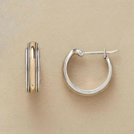 Classic Silver Hoop Earrings
