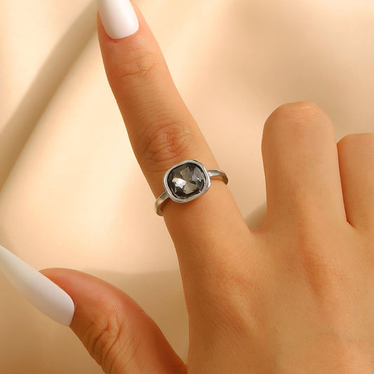 Classic Smoky Quartz Ring