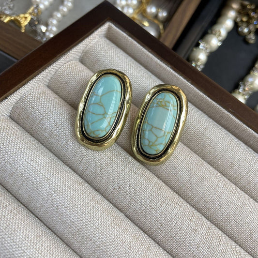 Classic Turquoise Earrings