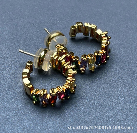 Colorful Beaded Earrings