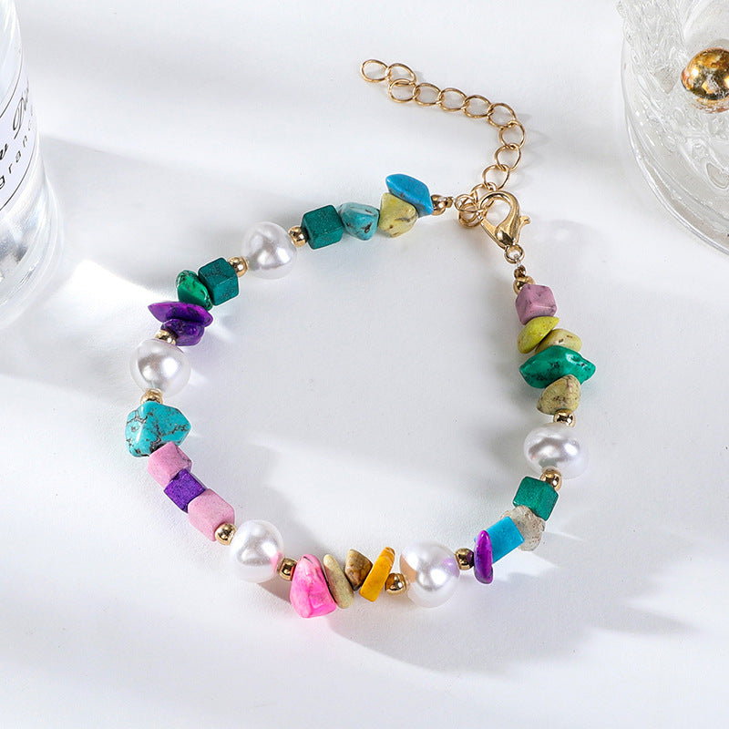 Colorful Gemstone Bracelet