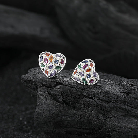 Colorful Gemstone Earrings