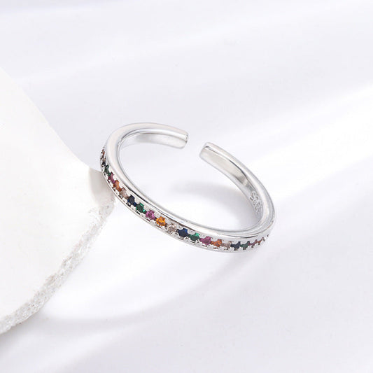 Colorful Gemstone Ring