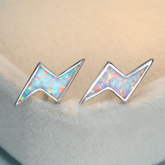 Colorful Opal Earrings