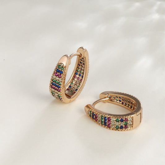 Colorful Rainbow Earrings