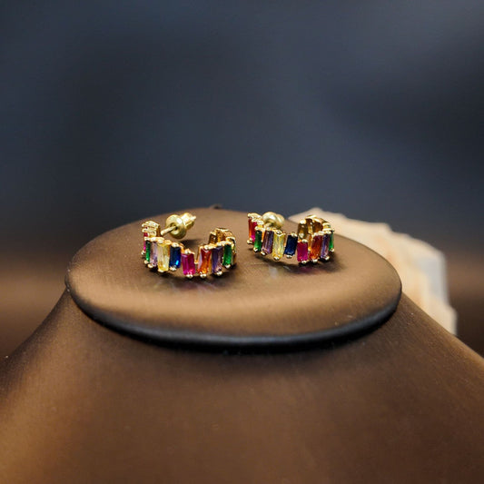 Colorful Rainbow Earrings