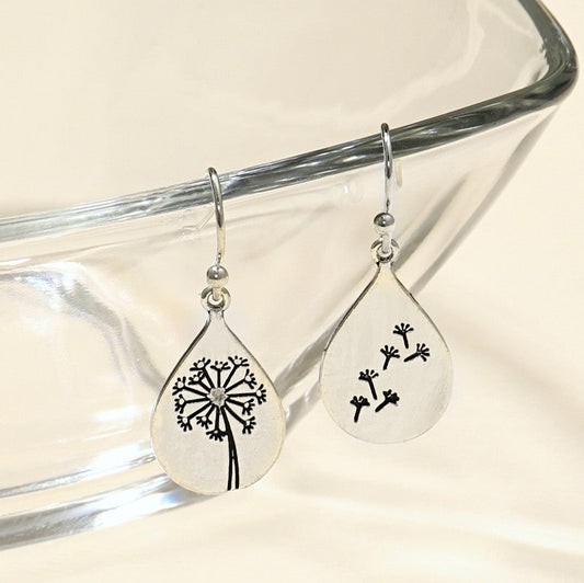 Delicate Dandelion Earrings
