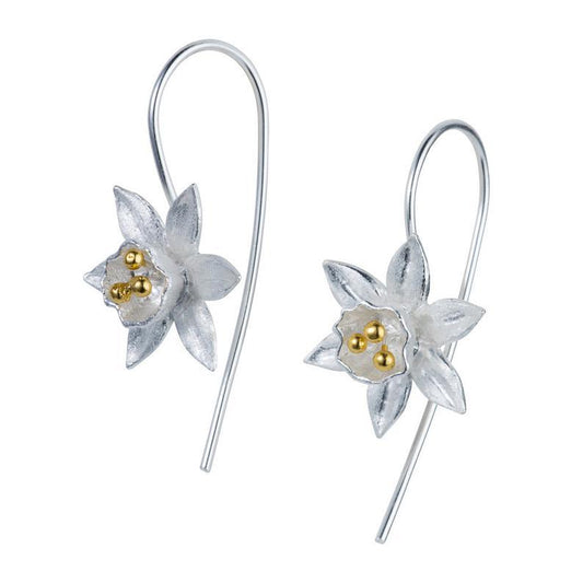 Delicate Flower Earrings