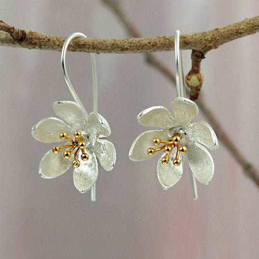 Delicate Flower Earrings