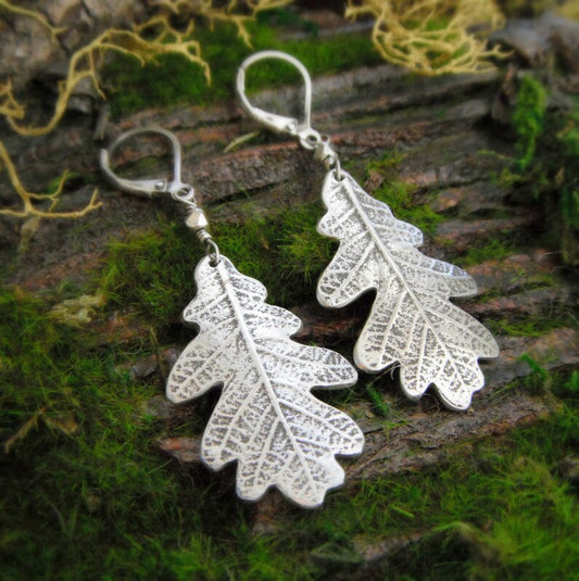 Delicate Leaf Earrings