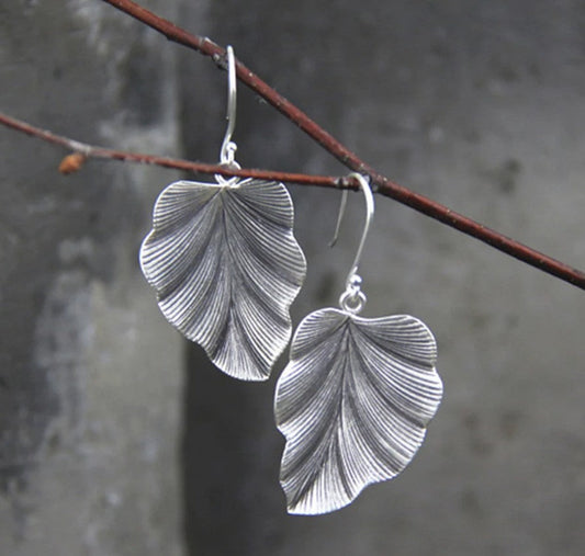 Delicate Leaf Earrings
