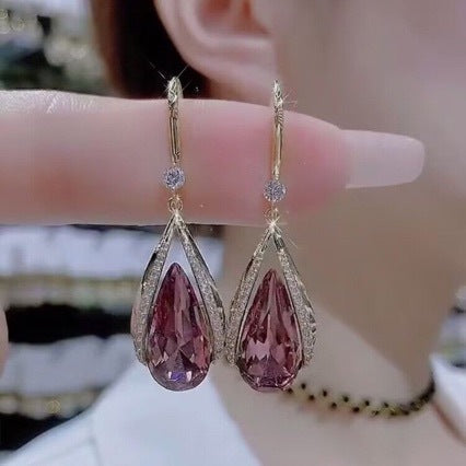 Elegant Amethyst Earrings
