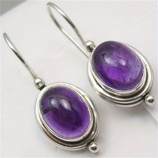 Elegant Amethyst Earrings