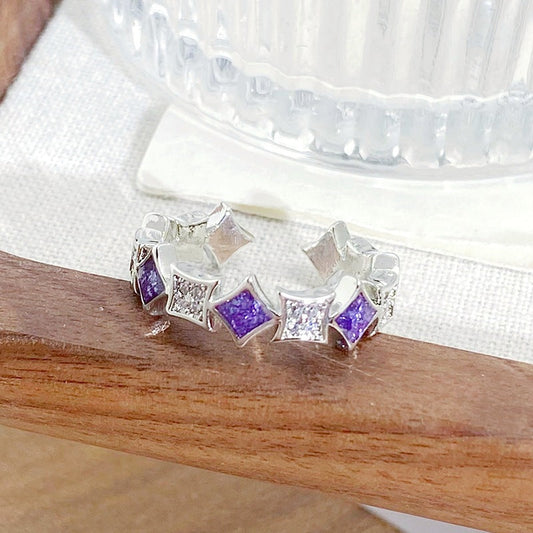 Elegant Amethyst Earrings
