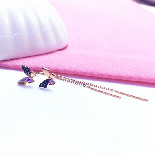 Elegant Amethyst Earrings
