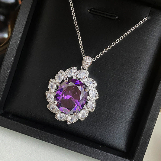 Elegant Amethyst Necklace