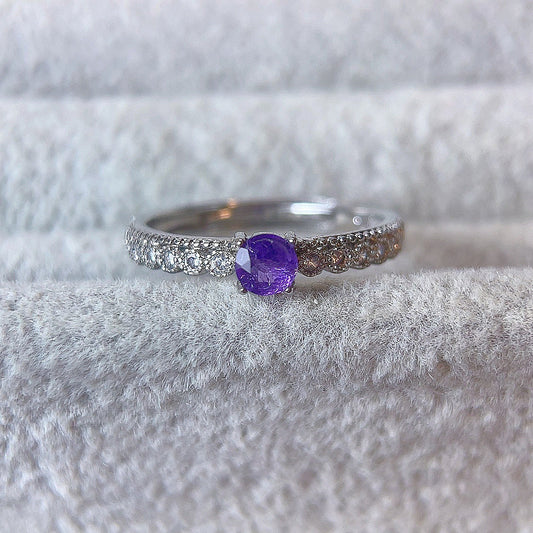 Elegant Amethyst Ring