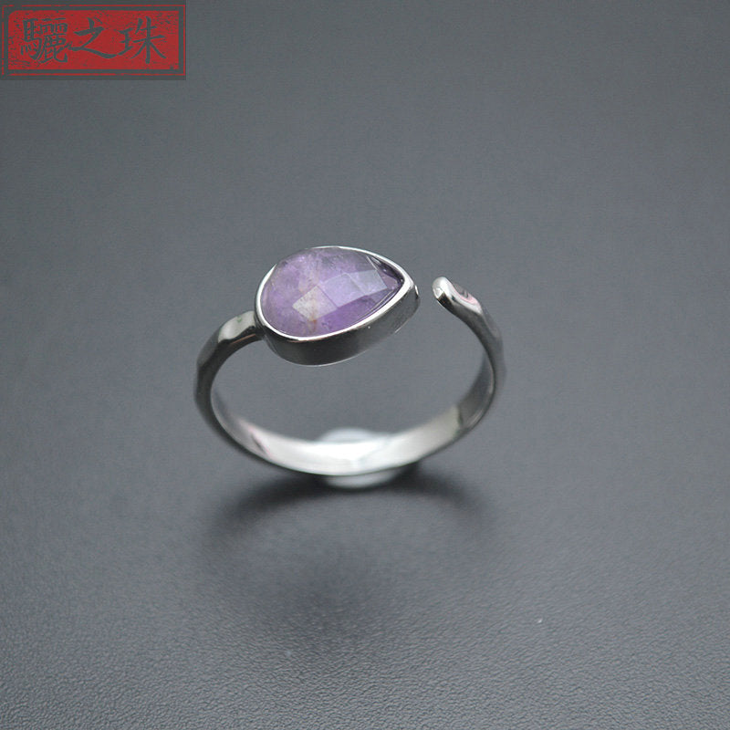 Elegant Amethyst Ring