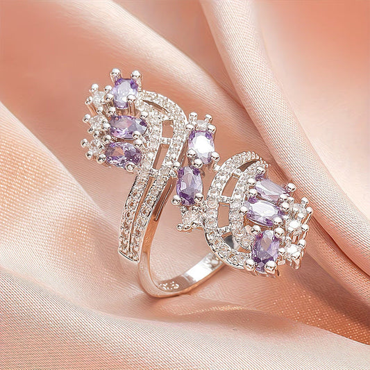 Elegant Amethyst Ring