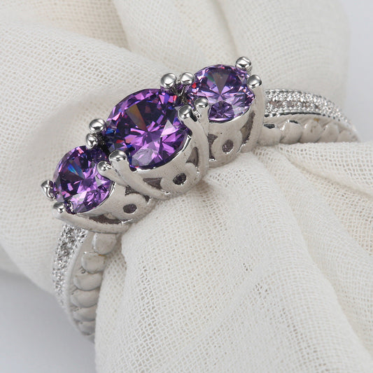 Elegant Amethyst Ring