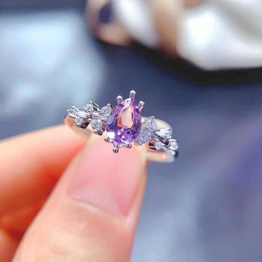 Elegant Amethyst Ring