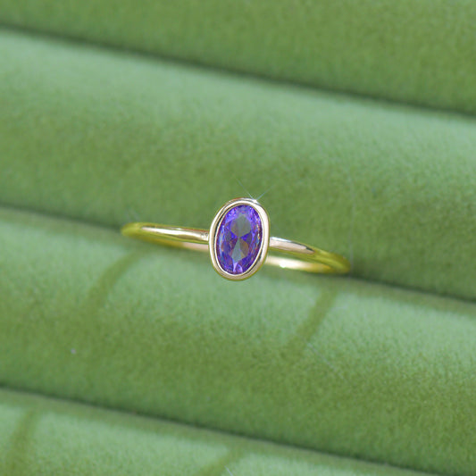 Elegant Amethyst Ring