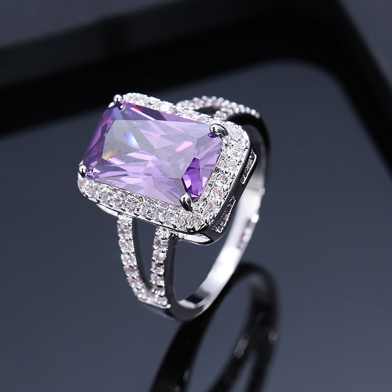 Elegant Amethyst Ring