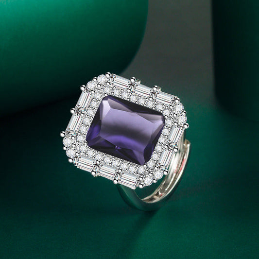 Elegant Amethyst Ring