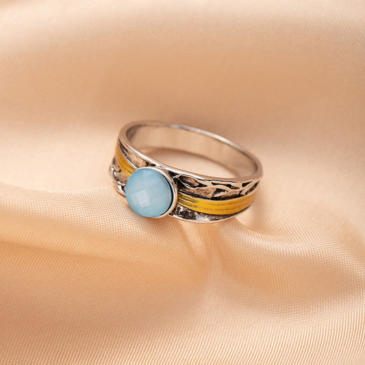 Elegant Aquamarine Ring