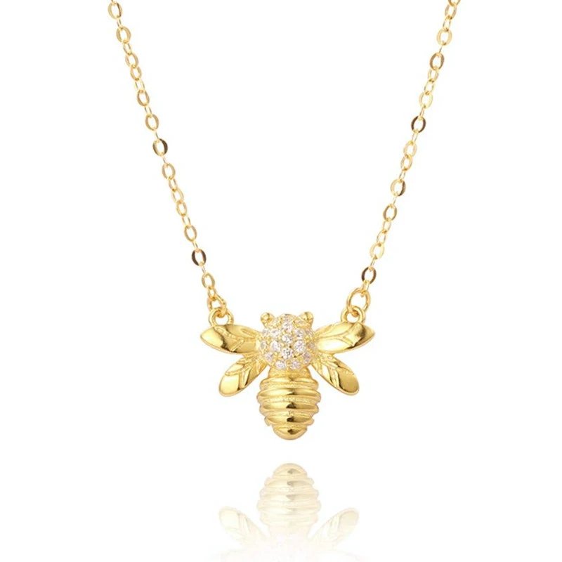 Elegant Bee Necklace