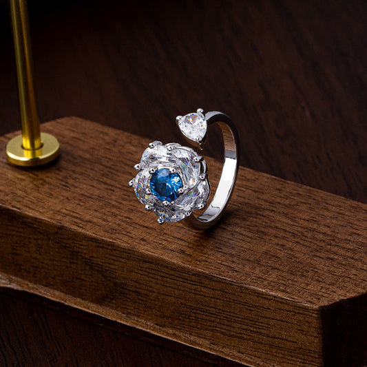 Elegant Blue Sapphire Ring