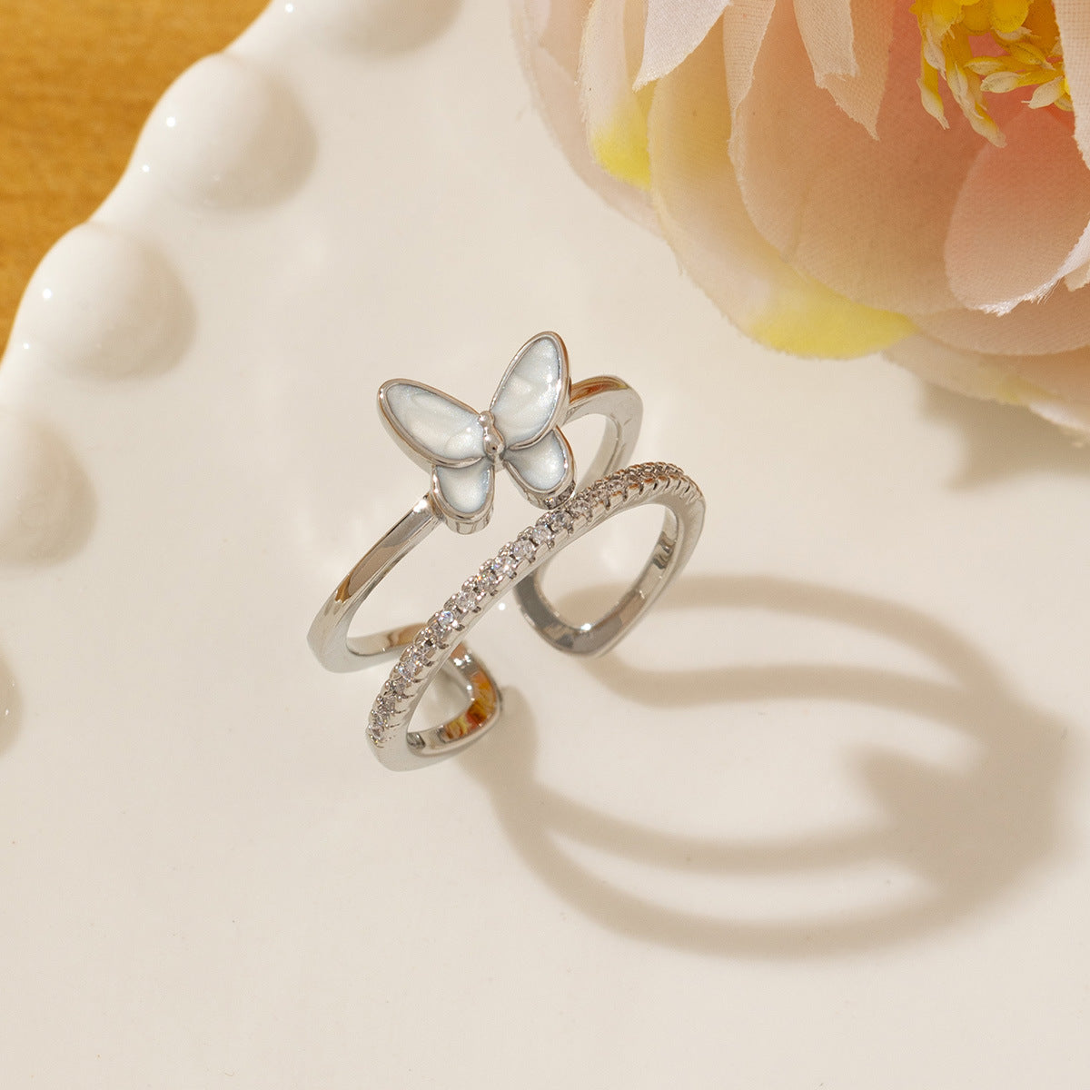 Elegant Butterfly Ring