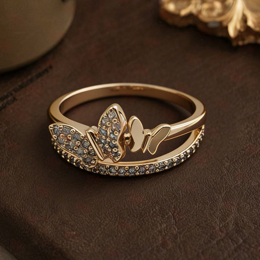 Elegant Butterfly Ring