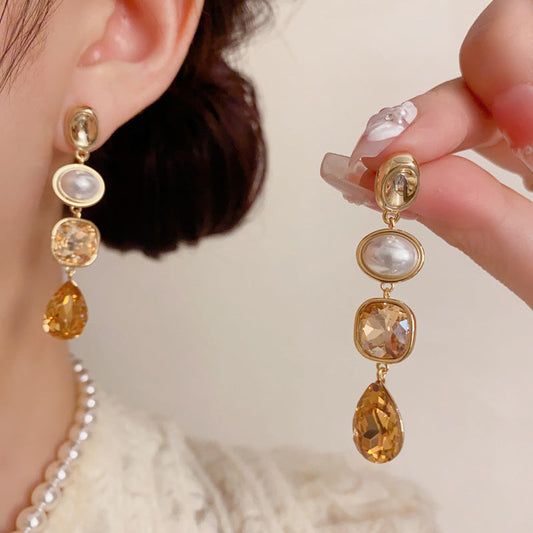 Elegant Citrine Earrings