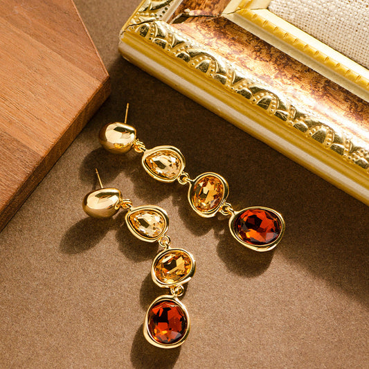 Elegant Citrine Earrings