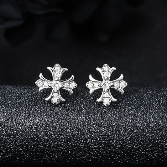 Elegant Cross Earrings