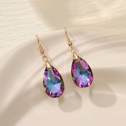 Elegant Crystal Drop Earrings