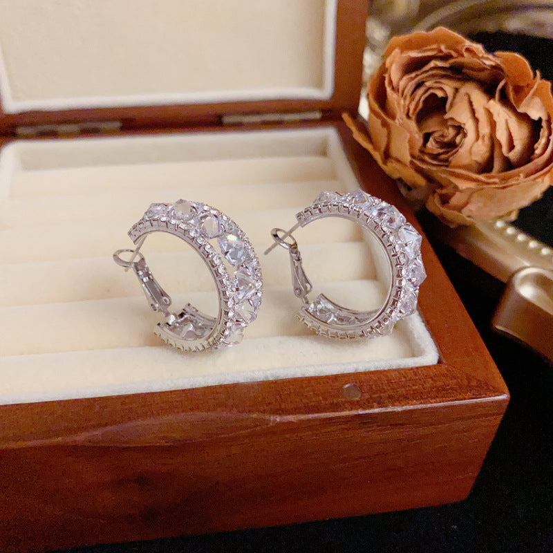 Elegant Crystal Earrings