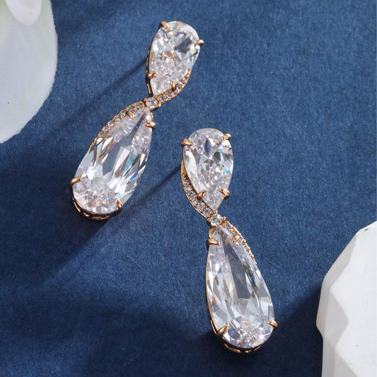 Elegant Crystal Earrings