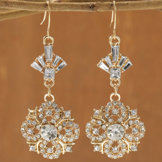 Elegant Crystal Earrings
