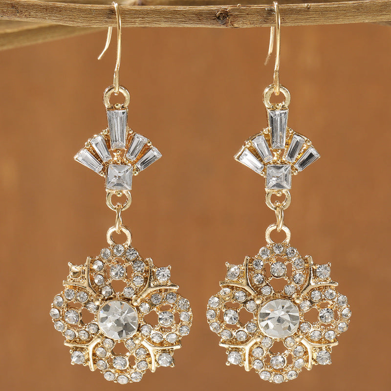 Elegant Crystal Earrings