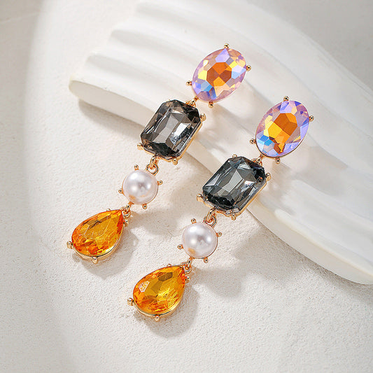 Elegant Crystal Earrings