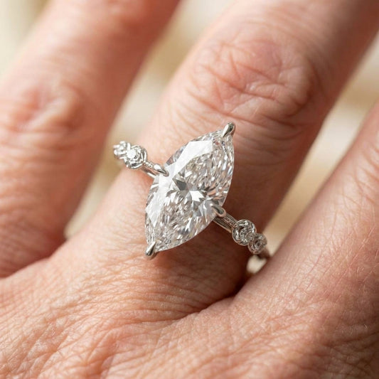 Crystal Marquise Ring