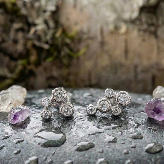 Elegant Crystal Stud Earrings