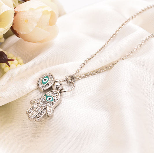 Elegant Evil Eye Necklace