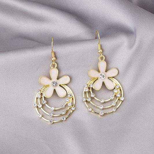 Elegant Floral Earrings
