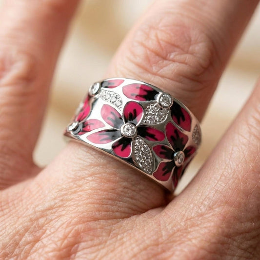 Flower Statement Ring